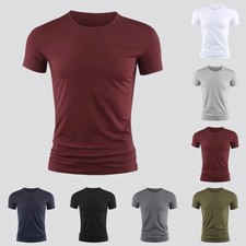 Men's Summer Plain Casual T