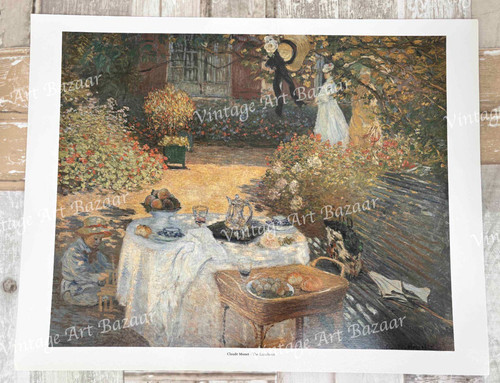 The luncheon claude monet - the,
