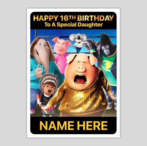 Sing personalised birthday - sing,