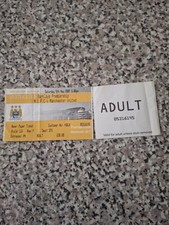 MATCH TICKET PREMIER LEAGUE