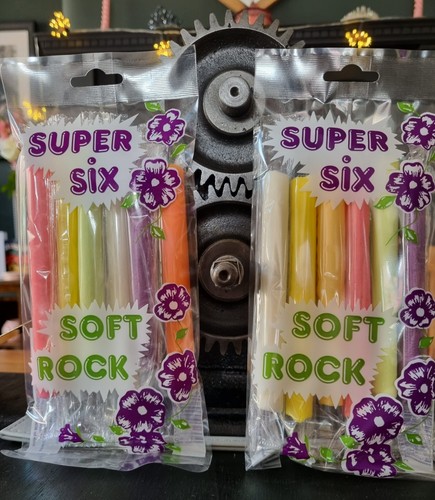 Soft blackpool rock - , sticks