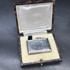 Vesta Match Box Antique Silver