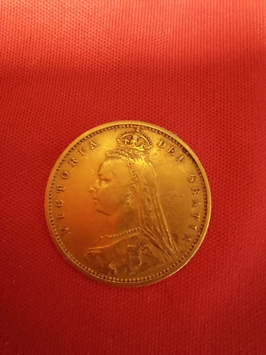 1890 victoria gold - gold, half