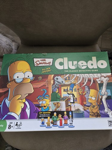 The simpsons cluedo board game - simpsons,