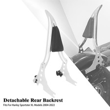 Chrome Detachable Backrest
