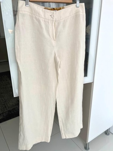 Laura ashley cream 100 linen - cream,
