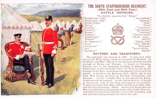 Postcard military history - postcard,
