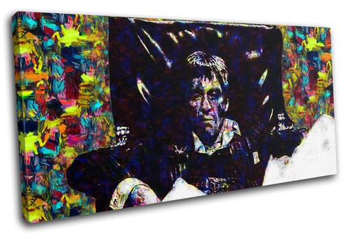 Scarface abstract paint - abstract, movie