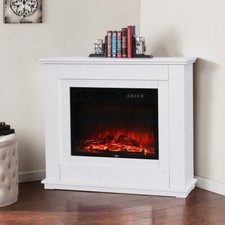 Electric Fireplace Heater Set