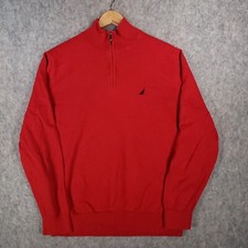 Nautica Jumper Mens Large Red