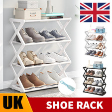 4 TIER SHOE RACK STAND STORAGE