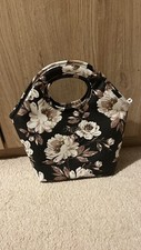 Black Floral Guess Bag New Without Tags