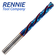 Solid carbide flute - solid, down