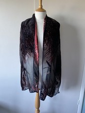 Black Red Dragonfly Design