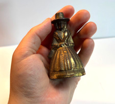 Brass Welsh Maid Bell - Lovely Sound - Vintage Mini Ornament - Cymru