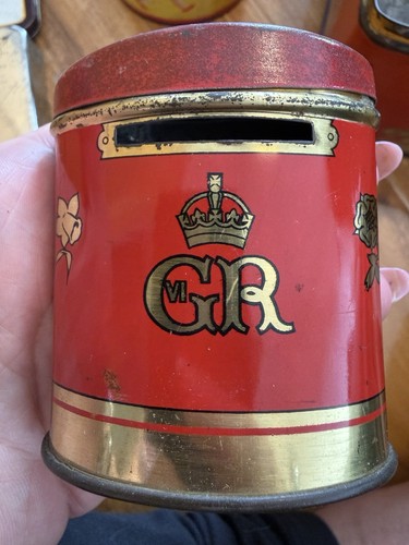 Oxo vintage cubes money box - vintage,