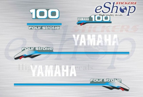 Outboard engine decals sticker - outboard,