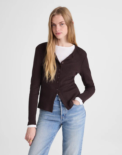 Madewell nwt waffle knit - madewell, waffle-knit