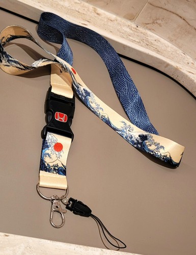 Custom unique honda lanyard - honda,