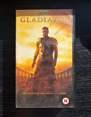 Gladiator vhs video - video, tape