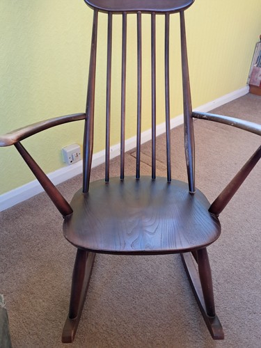 1960 ercol rocking chair - rocking,