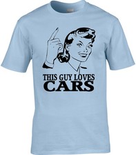 Cars Mens T-Shirt Car Mechanic Motor Petrolhead Garage Van Truck Funny Gift Idea