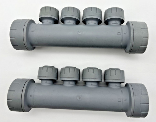 Polyplumb port manifold - 4-port, 22mm