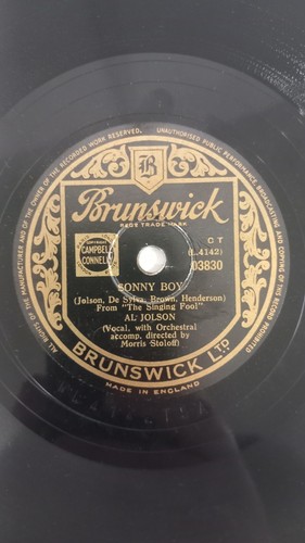 Jolson sonny boy theres - jolson,