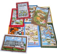 Bundle Of Vintage Tea Towels