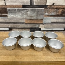 Eight Aluminium Cooking Pots