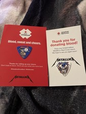 Metallica America Red Cross