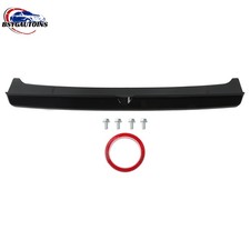 REAR SPOILER BLACK ROOF LIP