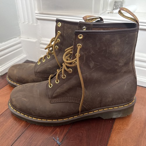 Martens brown leather - martens,