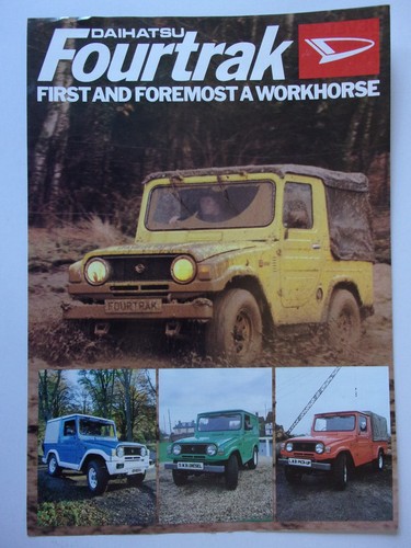 Daihatsu fourtrak orig - orig, uk