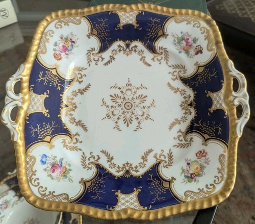 Coalport batwing hand painted - coalport,