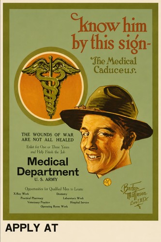 Vintage medical caduceus - medical,