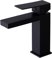 Matte Black Basin Mixer Tap