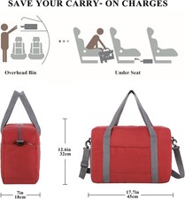 For Easyjet Cabin BagUnderseat Travel Duffel Bagwith Wet Pocket.NO ORIGINAL PACK