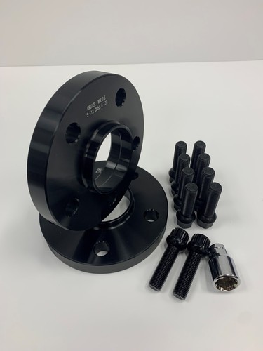Black wheel spacers 20mm - wheel, for