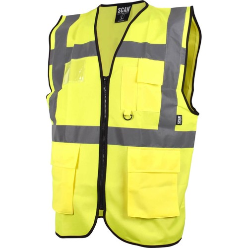 Scan vis utility waistcoat - hi,