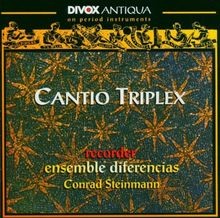 Cantio triplex - triplex, |