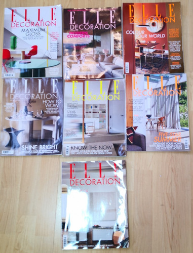 Elle decoration magazines - x,