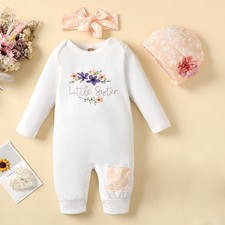 Newborn Baby Girl Floral