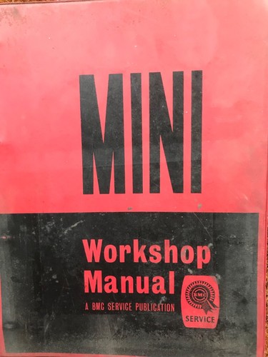 Bmc mini workshop manual 1968 - bmc,