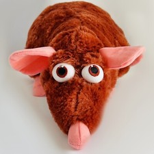 Disney Ratatouille Emile Brown Rat Plush Soft Toy Land Parks World Resort Store