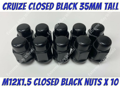 Black alloy wheel - black,