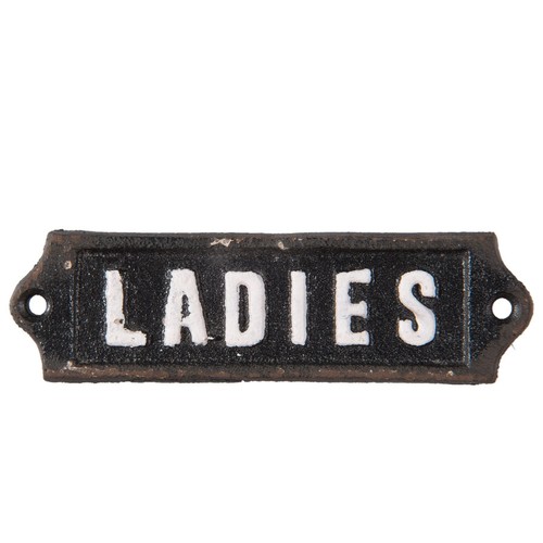 Ladies iron toilet - ladies,