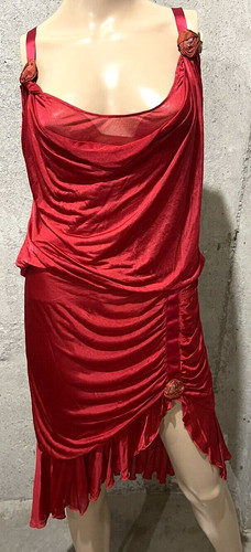 Blumarine red rosette - blumarine,