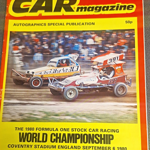 Car magazine 1980 autographics - magazine,