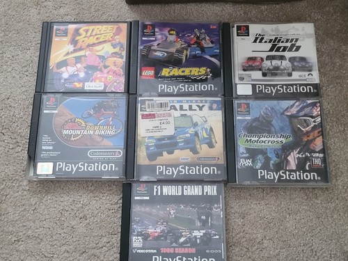 Seven ps1 games bundle - ps1, pal